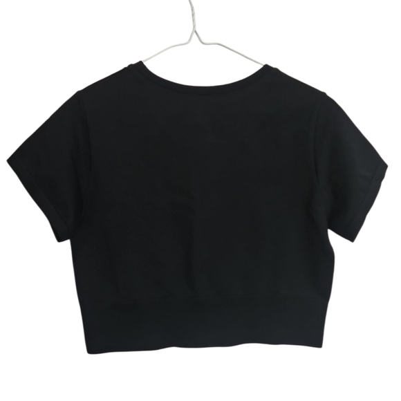 Offline by Aerie Black Sidewalk Seamless Cropped T-shirt Size XL - Picture 5 of 12